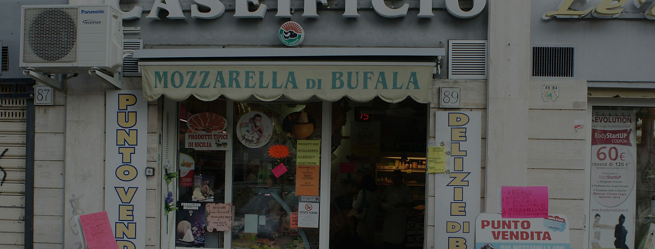 Il negozio di Caseificio Papa in Via Benedetto Croce, 89 – 00142 Roma (RM)