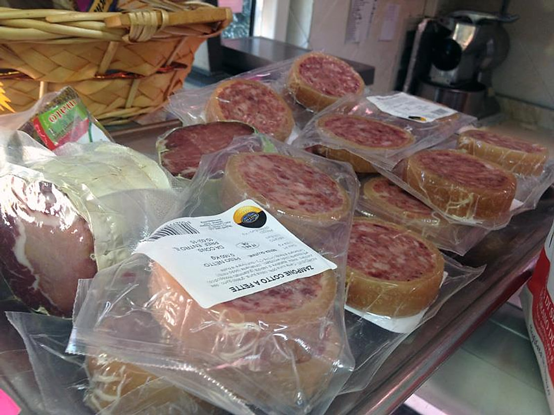 Salumi confezionati sottovuoto